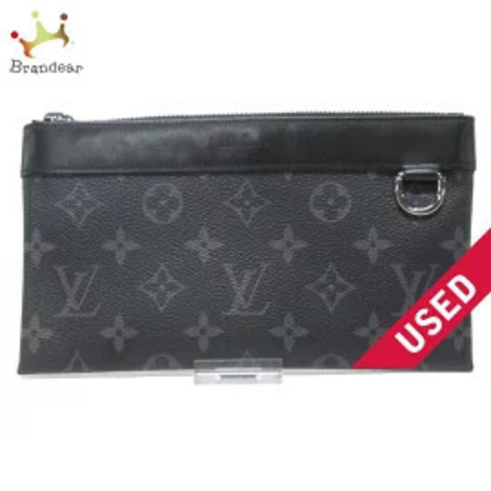 LOUIS VUITTON Pochette Discovery Monogram Eclipse Black Canvas